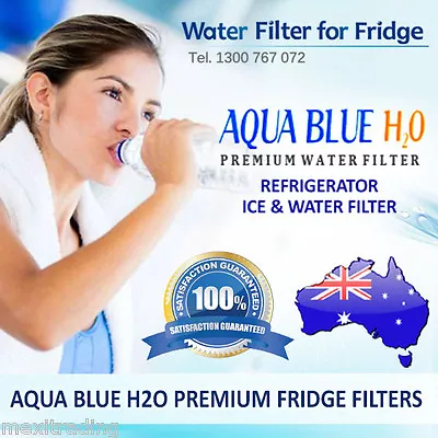 Samsung & Lg Premium Compatible Replacement Water Filter Cartridge Aqua Blue H2o • $28