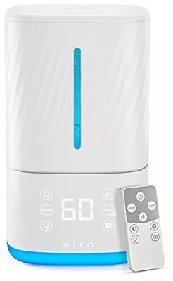 Miko Humidifier With Cool And Warm Mist Ultrasonic Humidifiers For Large Room • $39.95