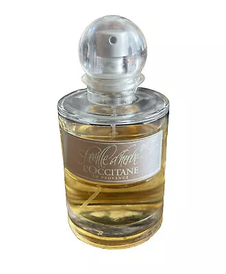 L'OCCITANE Feuille D' Herbe En Provence Printemps EDP 3.4 OZ / 100ml. 90% Full • $199.95