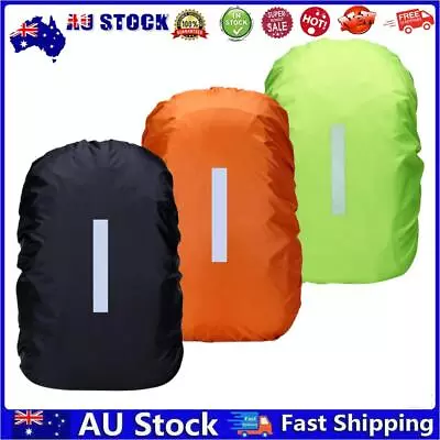 AU Waterproof Backpack Rain Cover With Reflective Strap Rucksack Rain Cover • $8.29