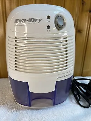 Eva-Dry EDV1100 Petite Dehumidifier Electric 9v White Used • $16.87