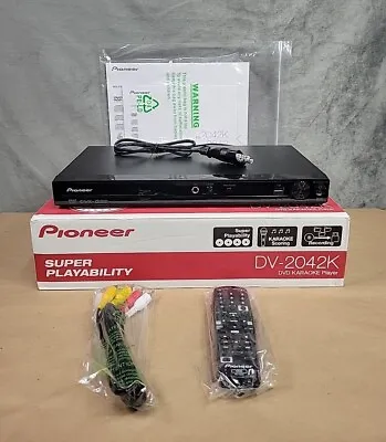 Pioneer DV-2042K 110-220 Volt Multi Region Zone Free DVD Player W/DivX & Karaoke • $40.49