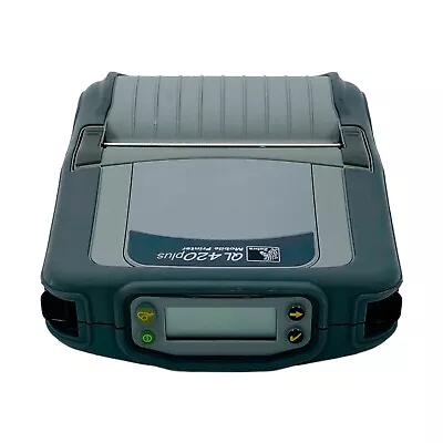 Zebra QL420 Plus Mobile Shipping Labeling Barcode Printer No Battery No Charger • $29.83