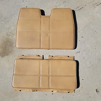 Volvo 245 Tan Third Row Seat Cushions Covers Only 240 Wagon Beige • $250