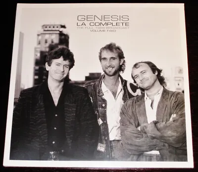 Genesis: L.A. Complete - The Full 1986 Broadcast - Volume Two 2 LP Vinyl Set NEW • $36.95