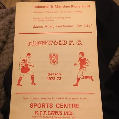 Fleetwood Town V Matlock Town 1972/73 NPL • £2.49