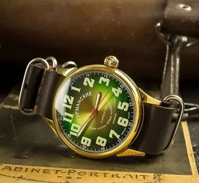 Soviet Military SHTURMANSKIE Gagarin USSR Wristwatch Air Force Watch • £161.94