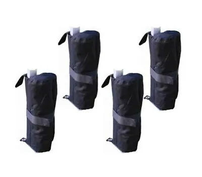 Set Of 4 Garden Gazebo Foot Leg Feet Weights Sand Bags For Marquee Party Tent • £5.95
