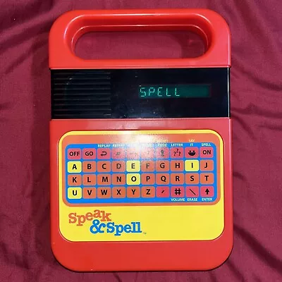 Speak And Spell Vintage Kahootz Classic Learning Model #09624 Tested  • $18.81