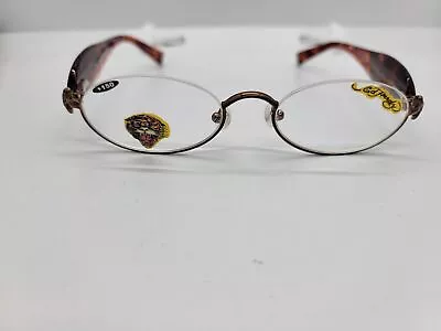 Ed Hardy EHR 202 Tortoise Unisex Reading Glasses +150 • $49.99