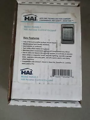 Hai 54a00-1 Access Control Keypad New Old Stock --   Leviton Omni Lumina • $194.98