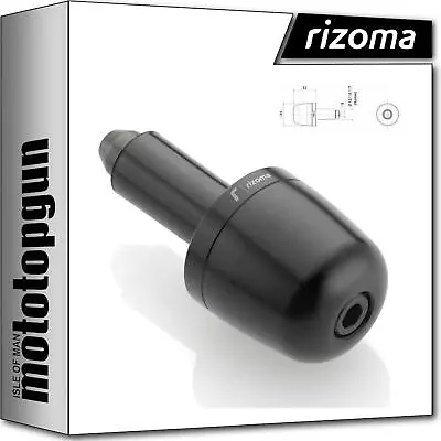 Rizoma Ma303b Couple Bar-end Plugs Ducati Monster 821 Abs 2014 14 2015 15 • $44.69