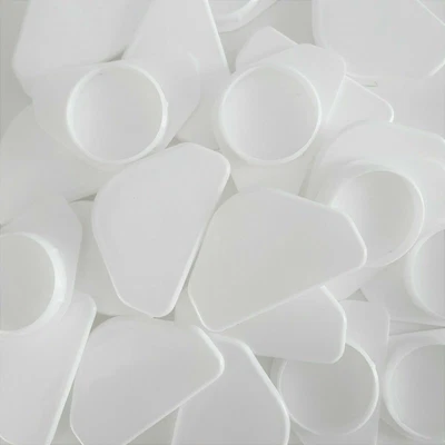 £21.99 • Buy 35mm Hinge Winged Hole Cover White Caps Plastic Kitchen Cupboard Door Blanking 