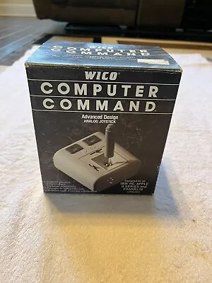 Vintage WICO Computer Command Advanced Design Analog Joystick Apple II IBM PC • $49.97