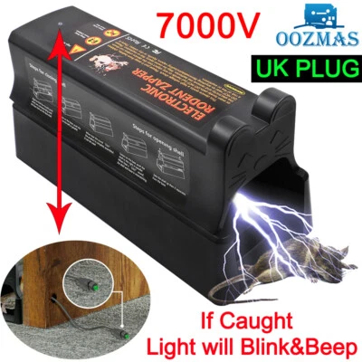 £32.49 • Buy Electronic Mouse Trap Mice Rat Killer Pest Victor Control Electric Zapper Rodent