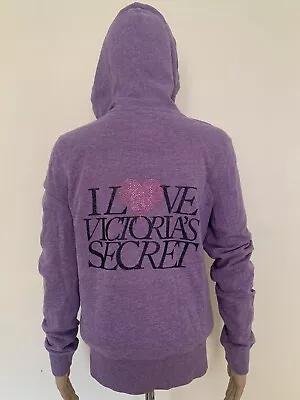 Victoria's Secret Bling Supermodel Essentials Hoodies Purple S • $39.99