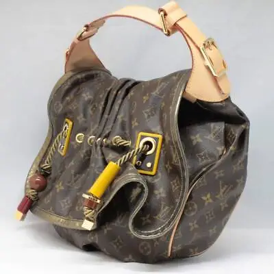 LOUIS VUITTON Kalahari GM Shoulder Bag M97015 Monogram Canvas Brown 240225T • $2029.86