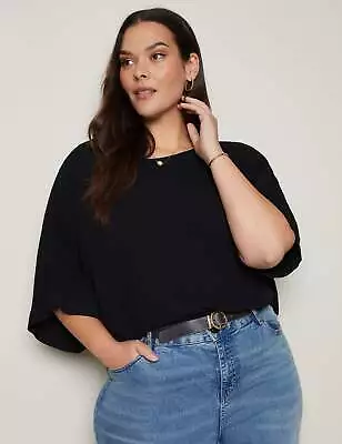 AU 16 - AUTOGRAPH - Plus Size - Womens Tops -  Elbow Sleeve Kaftan Top • $21.46