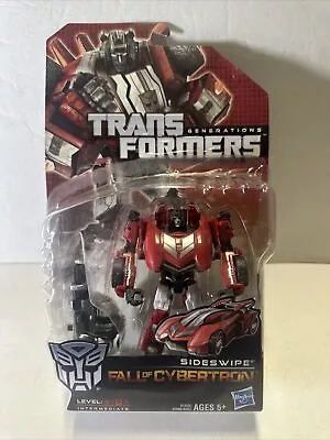 Hasbro Transformers Generations Fall Of Cybertron Deluxe Sideswipe Complete • $33