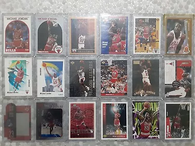 Michael Jordan Huge 18 Card Lot! NBA Hoops Fleer Upper Deck UD3 Inserts • $40