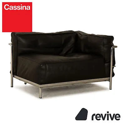 Cassina Le Corbusier LC 3 Leather Armchair Black Bauhaus • £3912.12