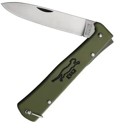 OTTER-Messer Large Mercator Folding Knife 3.38  Stainless Steel Blade Stainless • $44.59