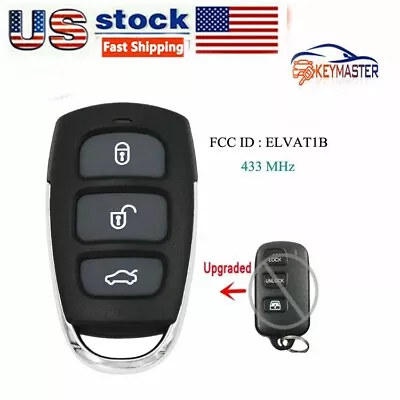 Smart Remote Key FOB For Toyota Tacoma Tundra Sequoia ELVAT1B ELVATDD 433MHz 4B • $17.99