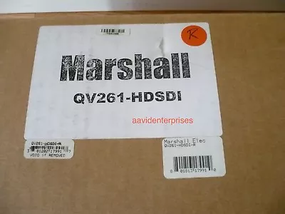 NEW  Marshall QV261-HDSDI Quad Split 26  LCD SDI Monitor Astro/Transvideo • $2575