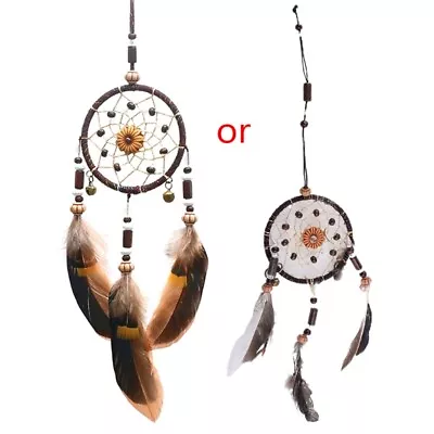 Vintage Handmade Dream Catcher Car Home Decor Bead Ornament Dreamcatcher • £6.86