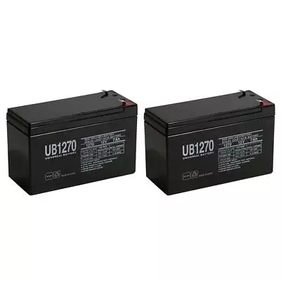 UPG 2 Pack - 12V 7Ah Bruno Electra-Ride Stairlifts Battery FREE SHIPPING! • $39.99