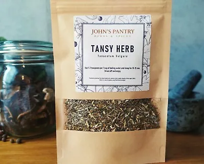 Tansy Herb (Tanacetum Vulgare) Wrotycz Tansy Tea 100% Natural 50g-250g • £13.90