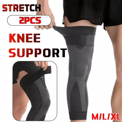 AOLIKES® Knee Compression Sleeve Gym Sports Leg Brace Support Joint Pain Relief  • $12.75