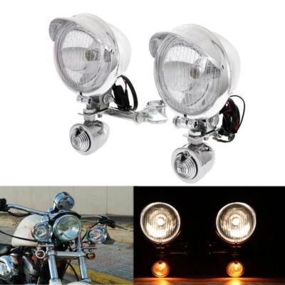 $69.99 • Buy Passing Turn Signals Light Bar For Yamaha V-Star XVS 650 1100 Classic Silverado