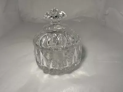 Althea Cut By GORHAM CRYSTAL  Sugar Bowl With Lid. Decorative Bowl. West Germany • $10