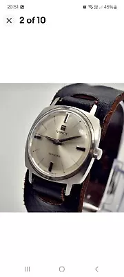 Vintage Gents Tissot Seastar 781 Swiss Mechanical Manual Wind Watch Mens Steel • £25.78