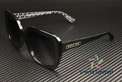 $69.99 • Buy MICHAEL KORS Manhasset MK2140 30058G Black Grey Grad 55 Mm Women's Sunglasses