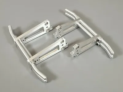 Aluminum Front + Rear Animal Bumper Bar Guard Tamiya R/C 1/10 TXT-1 TXT1 Truck • £89.33