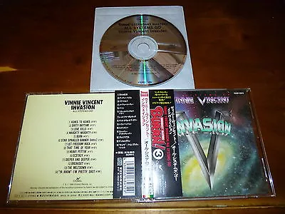 Vinnie Vincent Invasion / All Systems Go JAPAN BURRN TOCP-7973 *B • $53.99