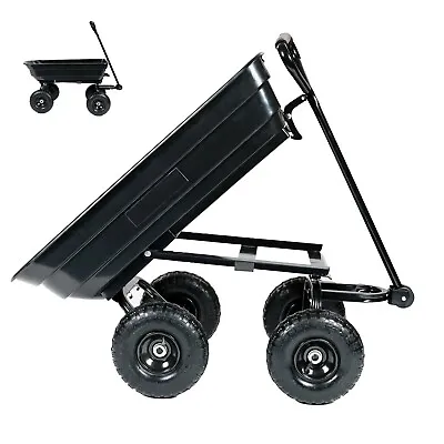 Garden TIPPING Cart Dump Truck - Tipper Barrow Dumper Wagon HEAVY DUTY Trolley  • £64.95
