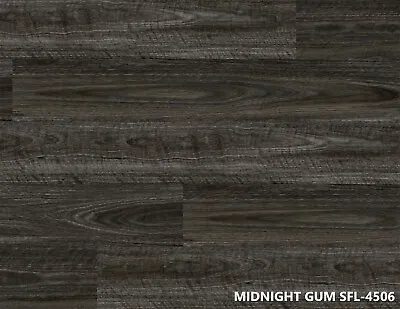 Longboard Loose Lay Black Dark Spotted Gum Vinyl Flooring Commercial Waterproof • $45