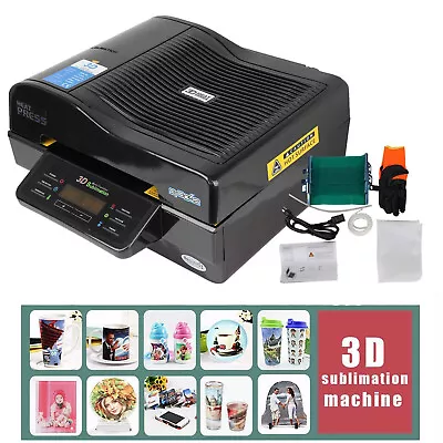 3D Vacuum Sublimation Heat Press Transfer Machine Vacuum Pressure And Heat 110V • $548.10