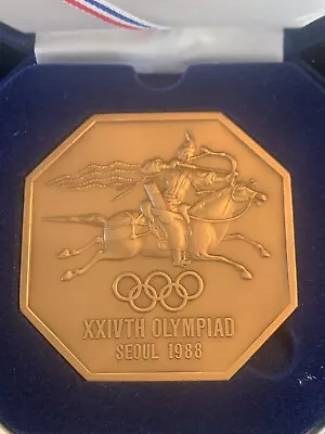 $49 • Buy KOREA SOUTH Official SEOUL OLYMPIC 1988 Participation MEDAL W/ Case