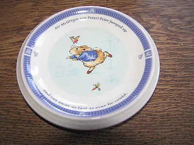 Wedgwood Peter Rabbit 16cm Bread And Butter Plate In Original Box • $20