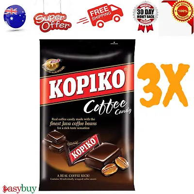 New Kopiko Coffee Candy 3x 150g Kopiko Extract And Creamy Milk Free Shipping AU • $9.11