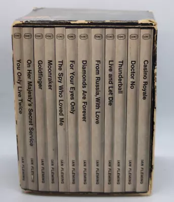 Signet Ian Fleming 007 The Complete James Bond 12 Book Box Only No Books G/vg K • $40