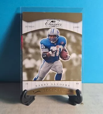 2001 Donruss Classics #167 Barry Sanders /1425 Detroit Lions • $5.99