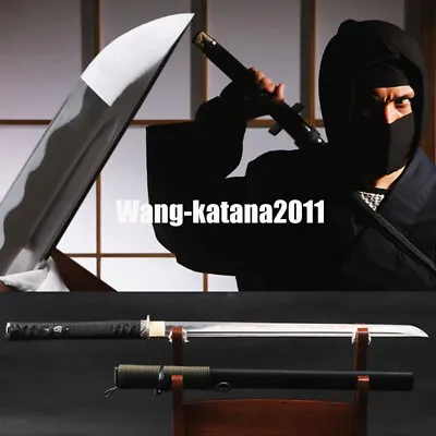 33  Ninja Sword Sharp Functional Battle Ready Japanese Wakizashi Straight Ninja  • $103