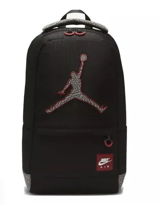Nike Air Jordan 23 Chicago Bulls Jumpman Laptop Large Backpack Bag • $79.99