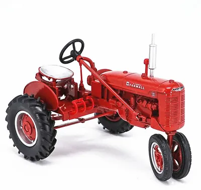 1: 16 Red Alloy Antekus Tractor Farmall B Agricultural Vehicle Model Collection • $41.98