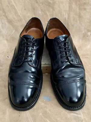 £95 • Buy SANDERS JAPAN PICUSA GIBSON TOE CAP SHOES 1128B Military Collection UK Made £250